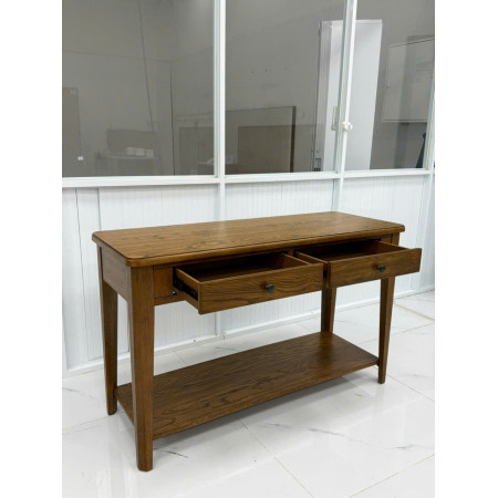 VGF- Console Table 02 : Bàn Trang Trí - Màu Gỗ Óc Chó